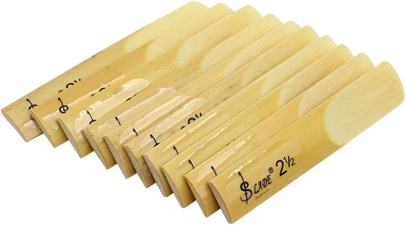 Mowind 10 Pieces 2.5 2 1/2 Reed Bamboo Eb Alto Sax Saxophone Reeds Set Accessory Part Saxophone Parts - Image 5